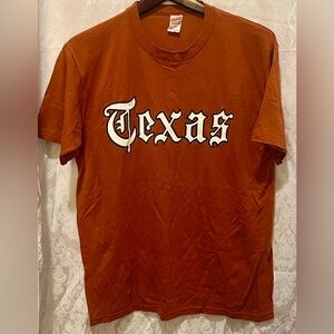 Vintage Texas Longhorn Soffe T-shirt Burnt Orange Women’s Size Large